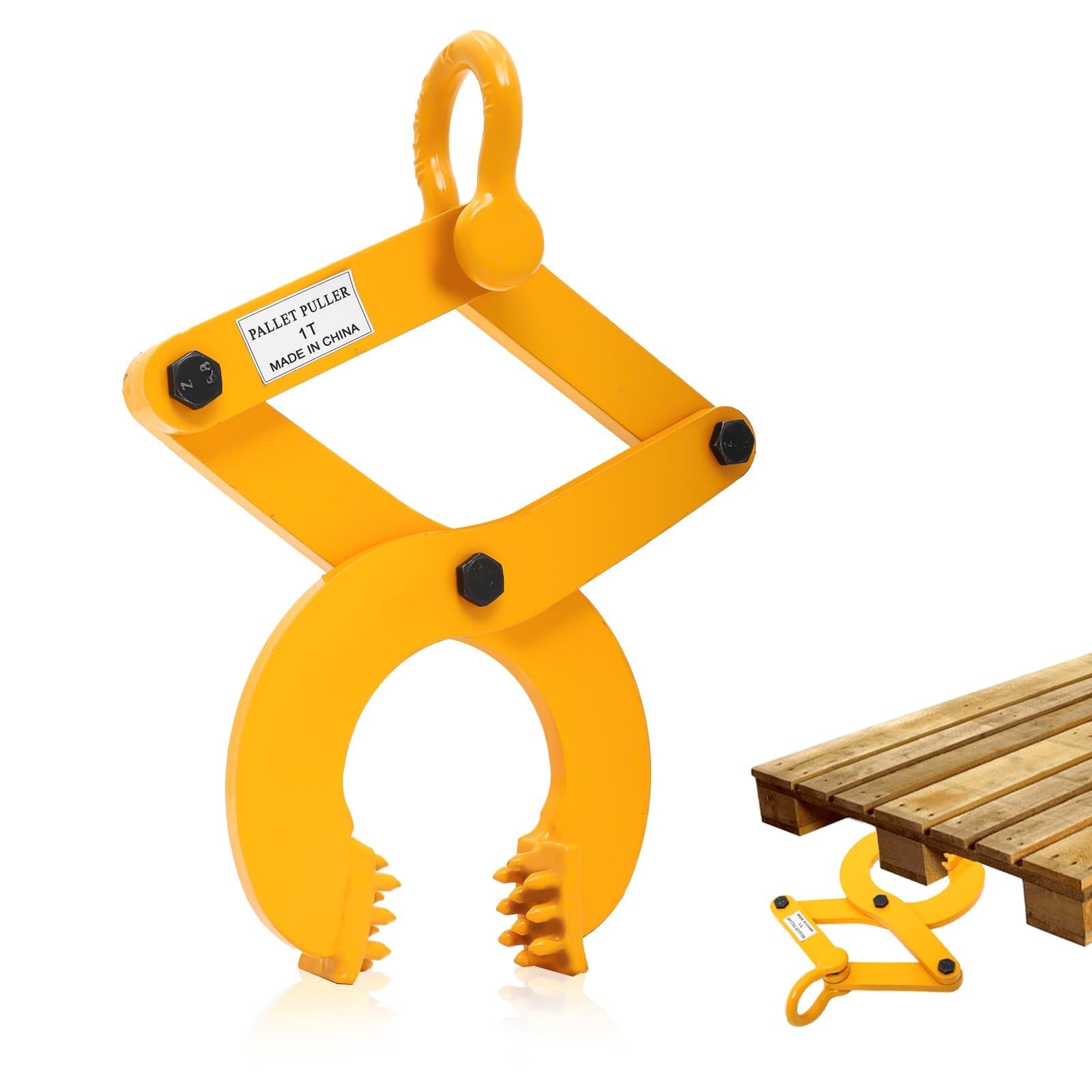 Pallet Puller,1T/2205 LBS Capacity Pallet Jack Puller,Heavy Duty Single Sciss...