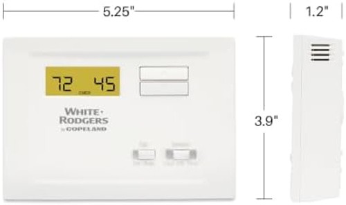 Emerson NP110 Non-Programmable Single Stage Thermostat, 4, 0.5