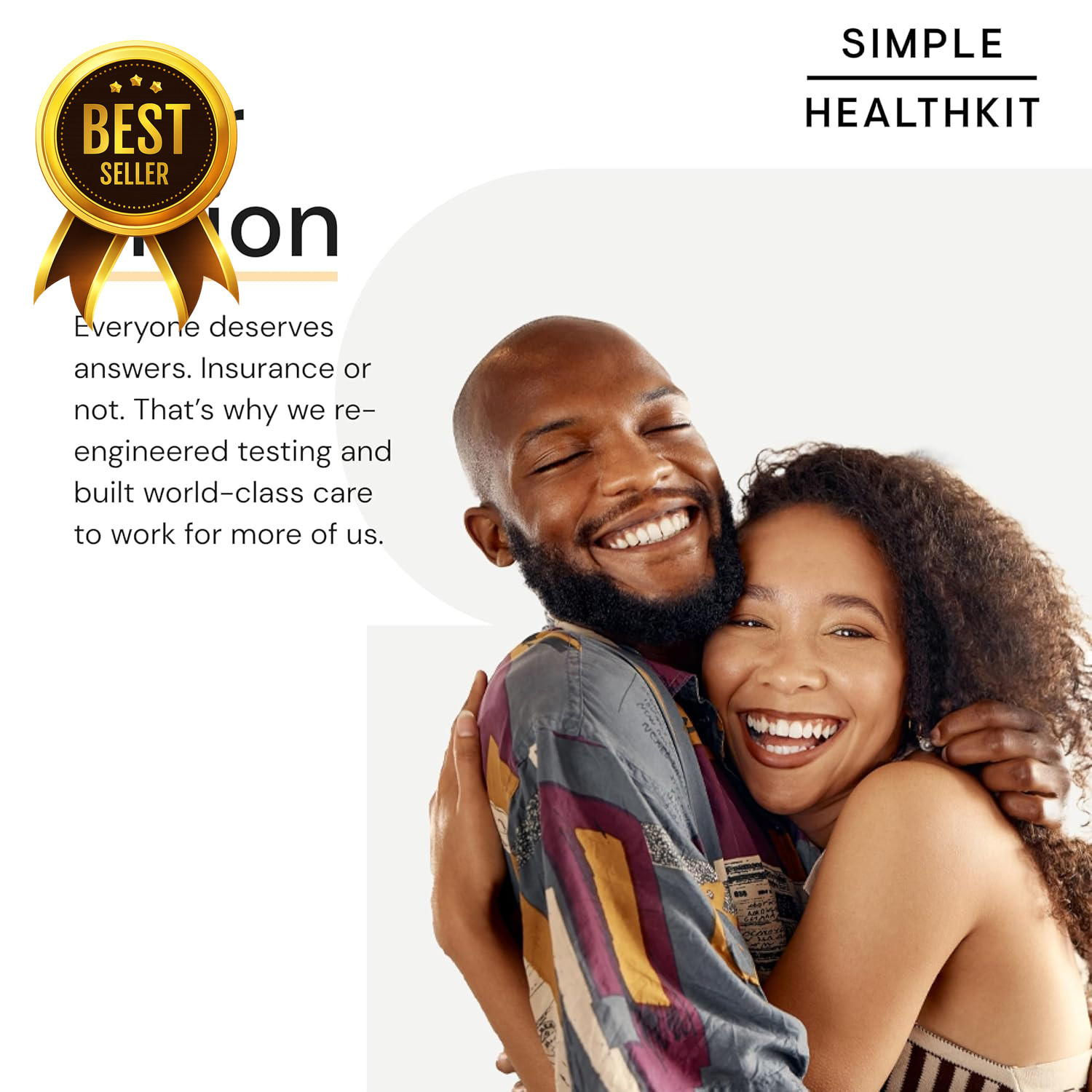 At Home STD Test Kit for Chlamydia Gonorrhea Trichomoniasis Lab Test Kit