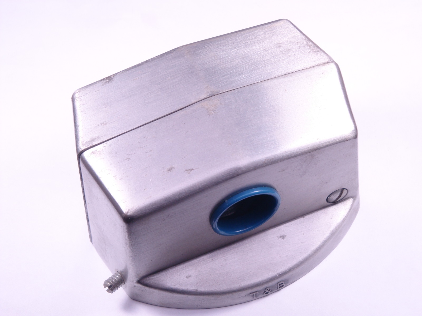 1855 Thomas & Betts Single Floor Outlet With 1" Brushed Hole For Telephone NOS