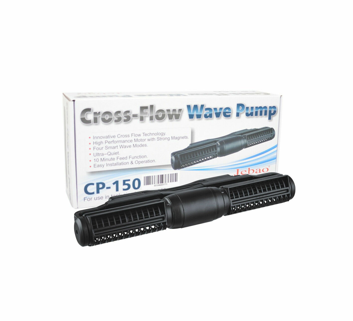USED VERY GOOD Jebao CP150 Cross Flow Pump Wave Maker with Controller CP-150