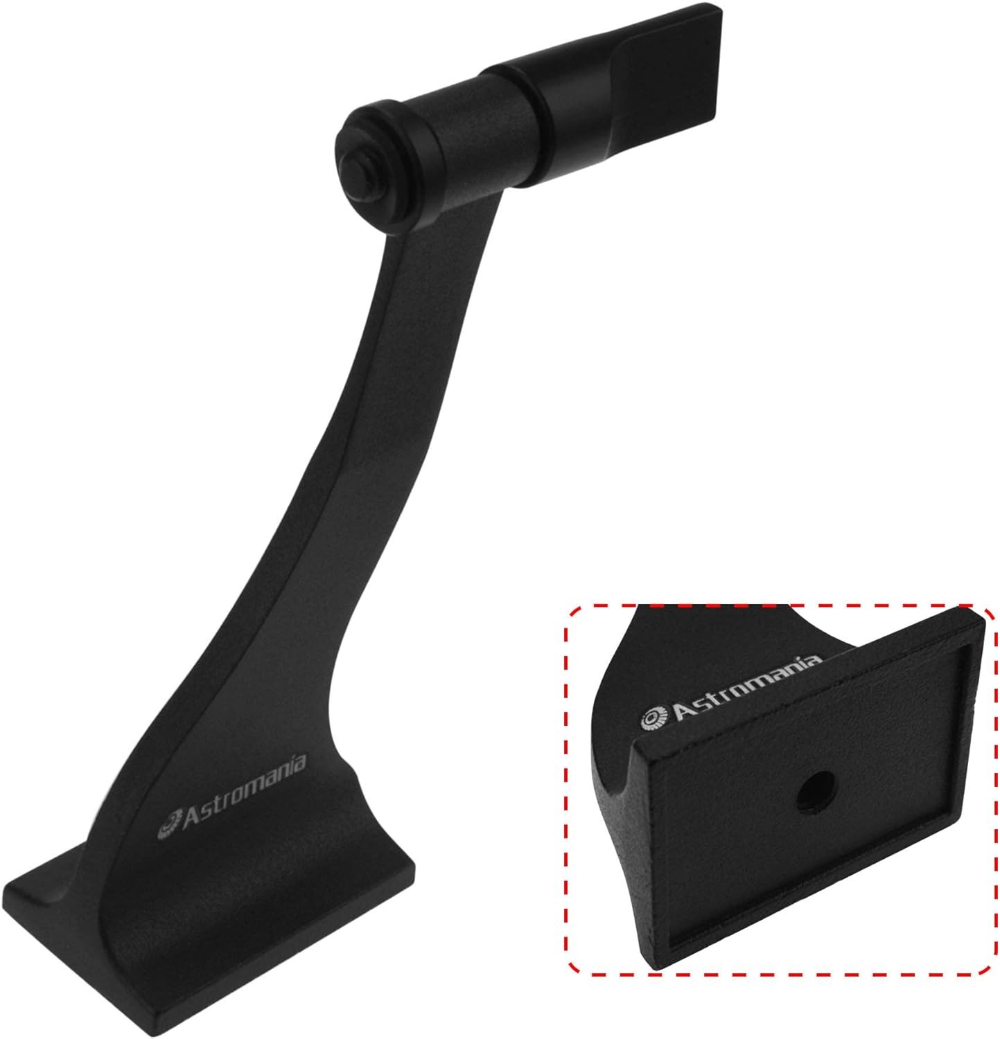 Astromania Binocular Tripod Adapter for For Roof and Porro Binoculars, Black