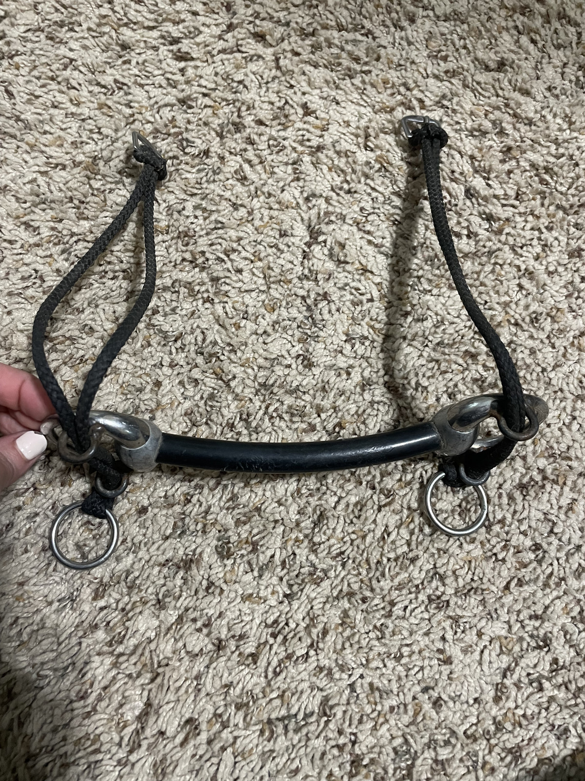 Sprenger hard carbon egbutt gag, 5 1/4 in Mouthpiece