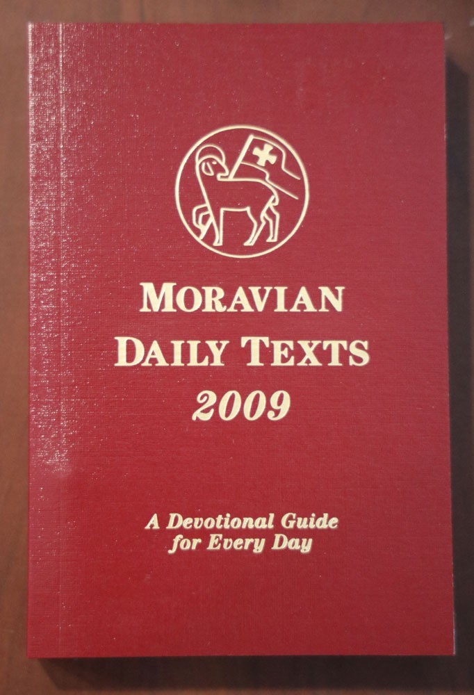 MORAVIAN DAILY TEXTS 2009 Daily Devotional Guide - Paperback - Moravian Church