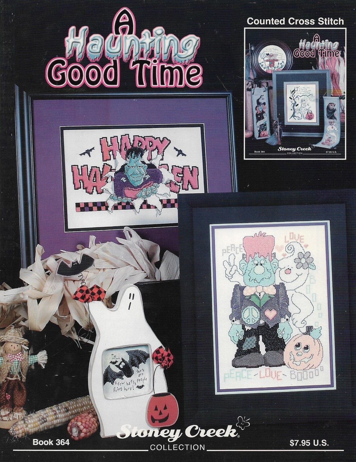 A Haunting Good Time BK364 by Stoney Creek cross stitch pattern