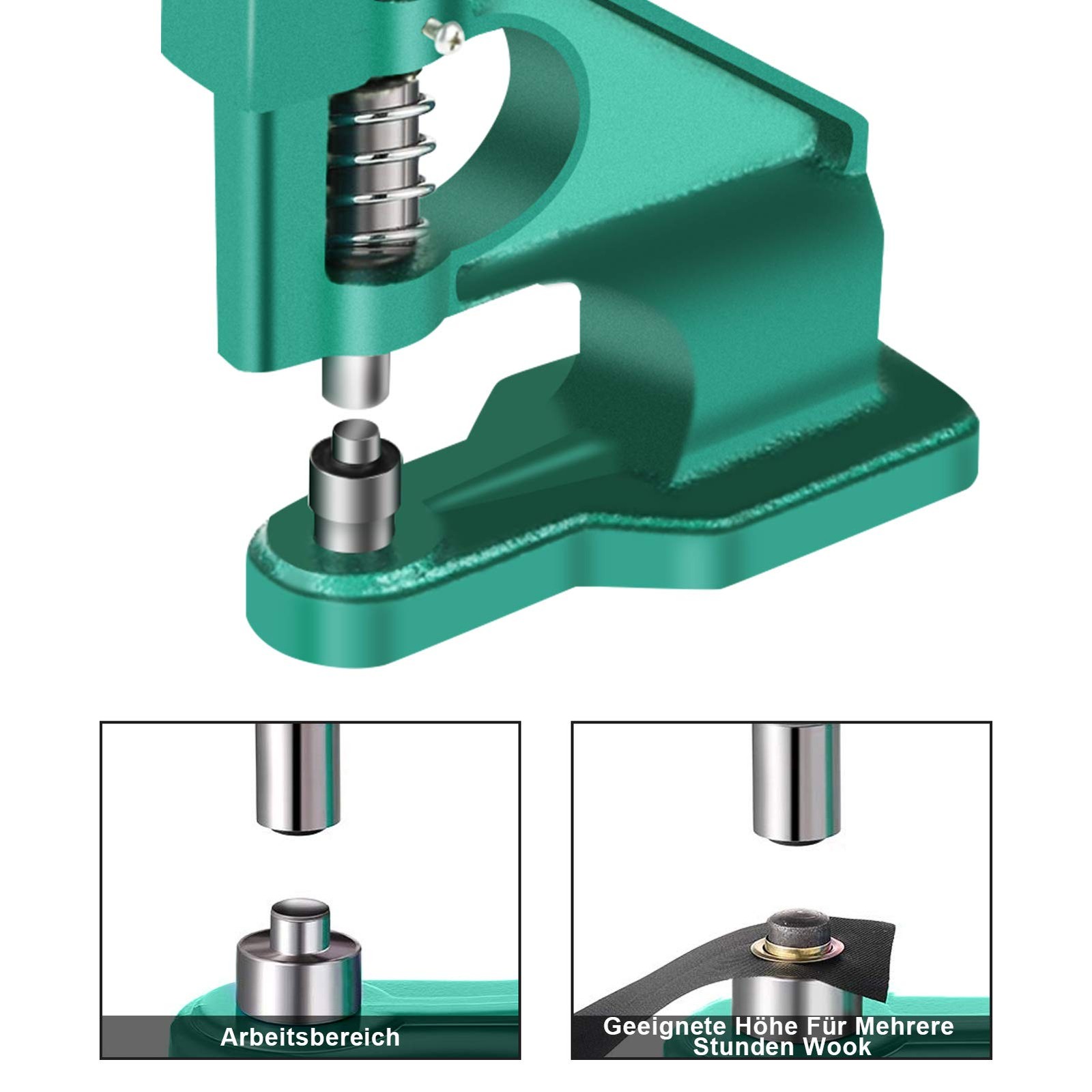 Eyelet Pliers Set Riveter Machine Eyelet Press Eyelet Machine Professional Rivet...