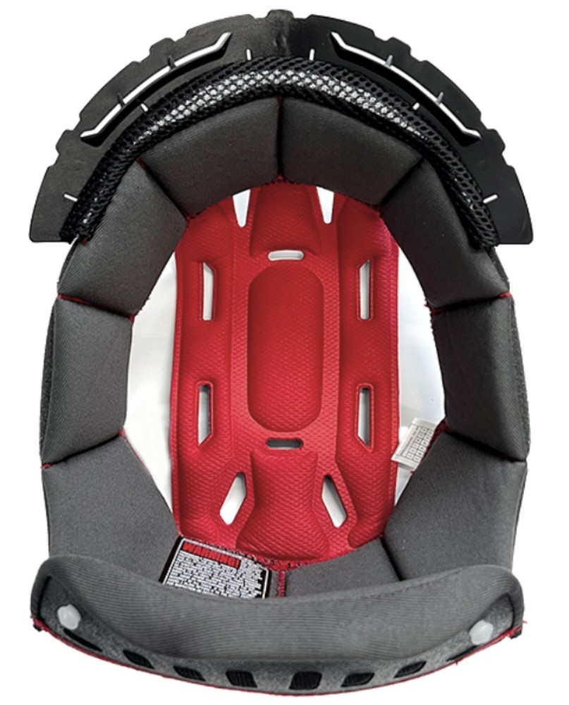Castle X CX950 V2 Helmet Inner Top Liner Pad Black