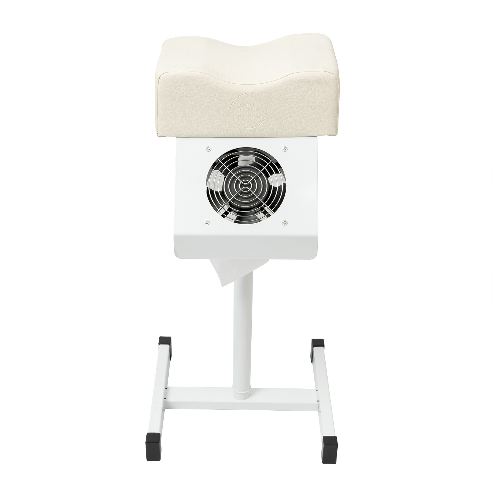 Adjustable Nail Chair With Vacuum Cleaner Freestanding Salon Footrest Lift Stool