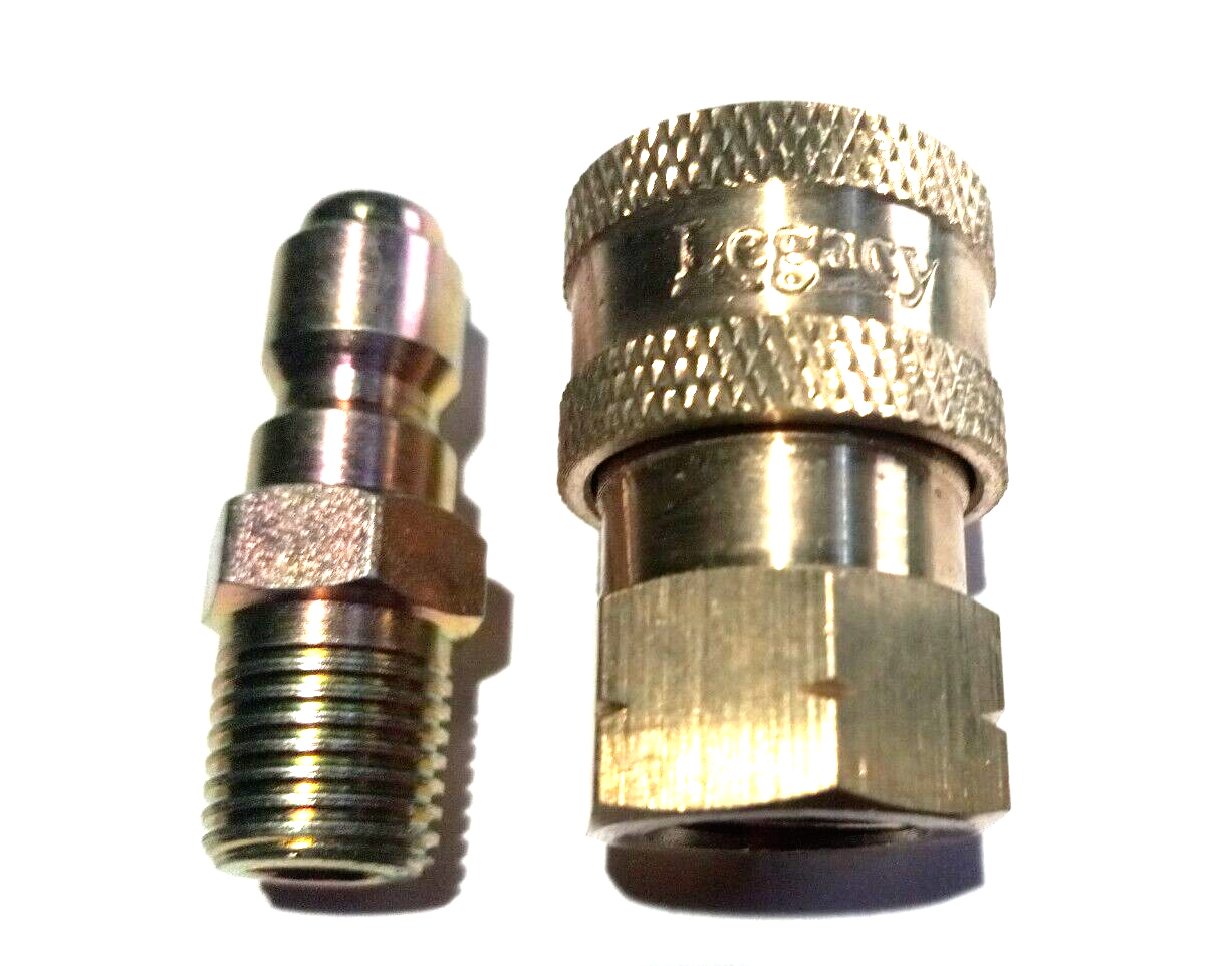 Pressure Washer 1/4 NPT Quick Coupler Disconnect Socket Set 4500 psi
