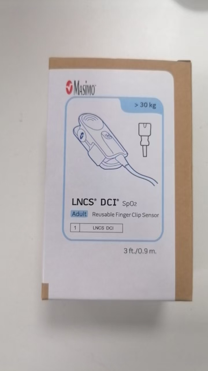 Masimo 1863 LNCS DCI  Adult SpO2 Finger Clip Sensor. New (stock 50pcs)