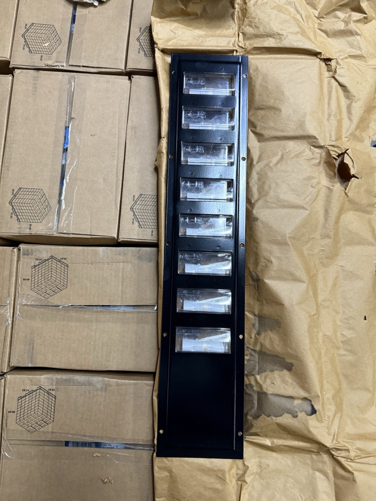 NOS Dixie Narco Royal Soda Machine Selection Panel Buttons & Switches Assembly
