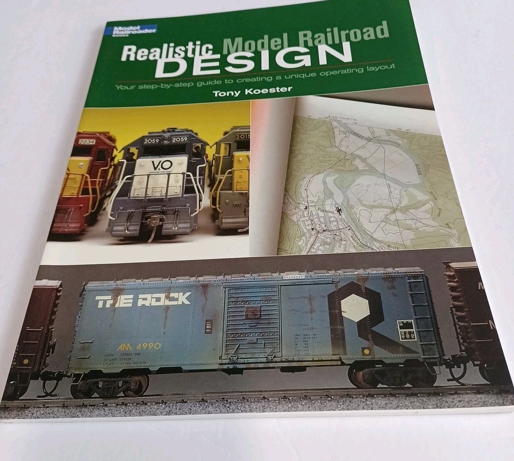 Kalmbach Modeling Book Realistic Model Railroad Design