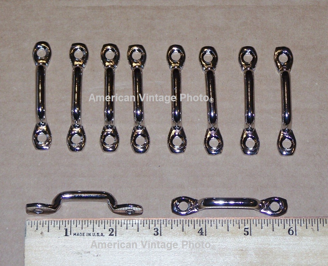 Footman Loops 10 Pack Stainless f Military Truck Trailer Tie Down Strap Cargo