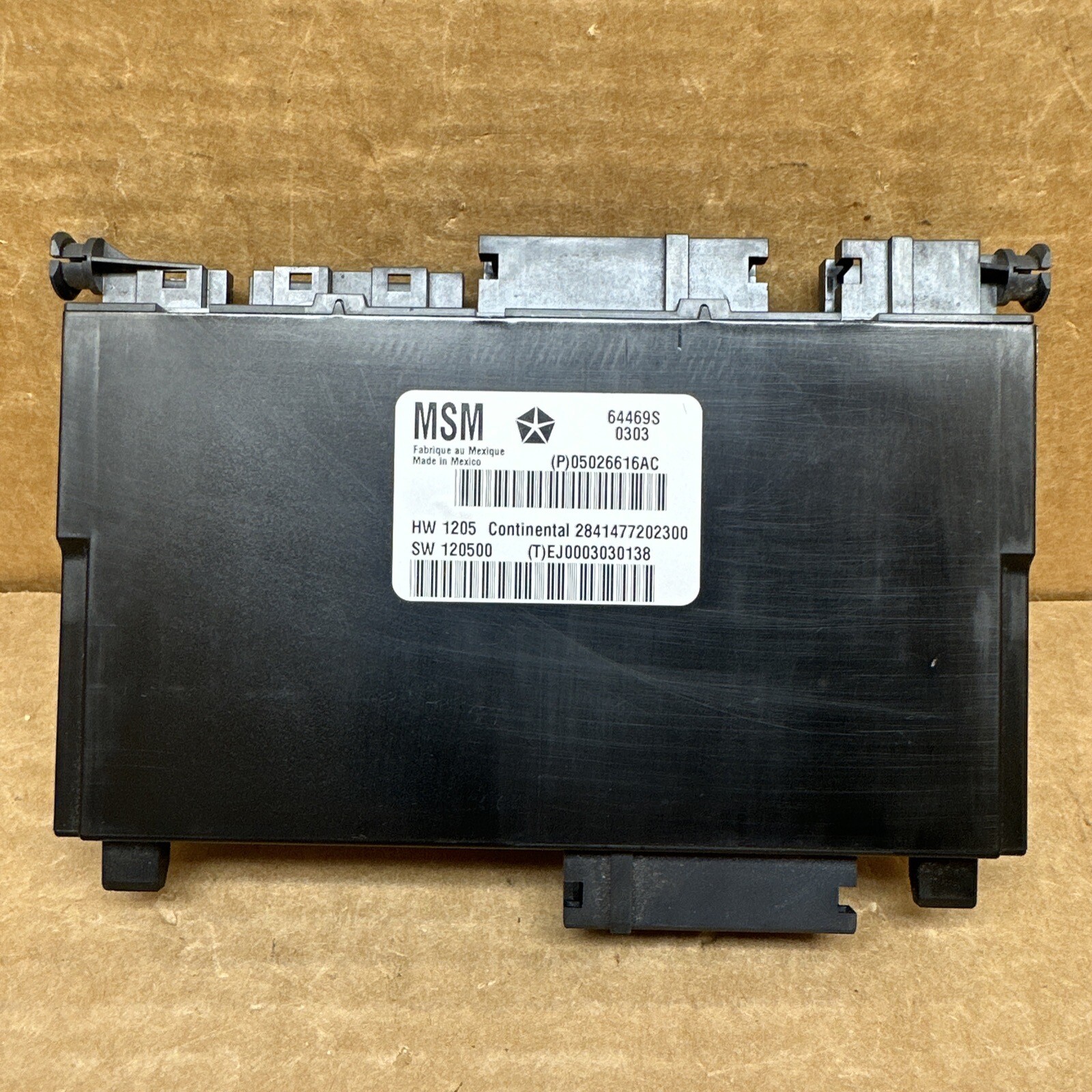 Chrysler Dodge Jeep Power Seat Control Memory Module 05026616AC P05026616AC