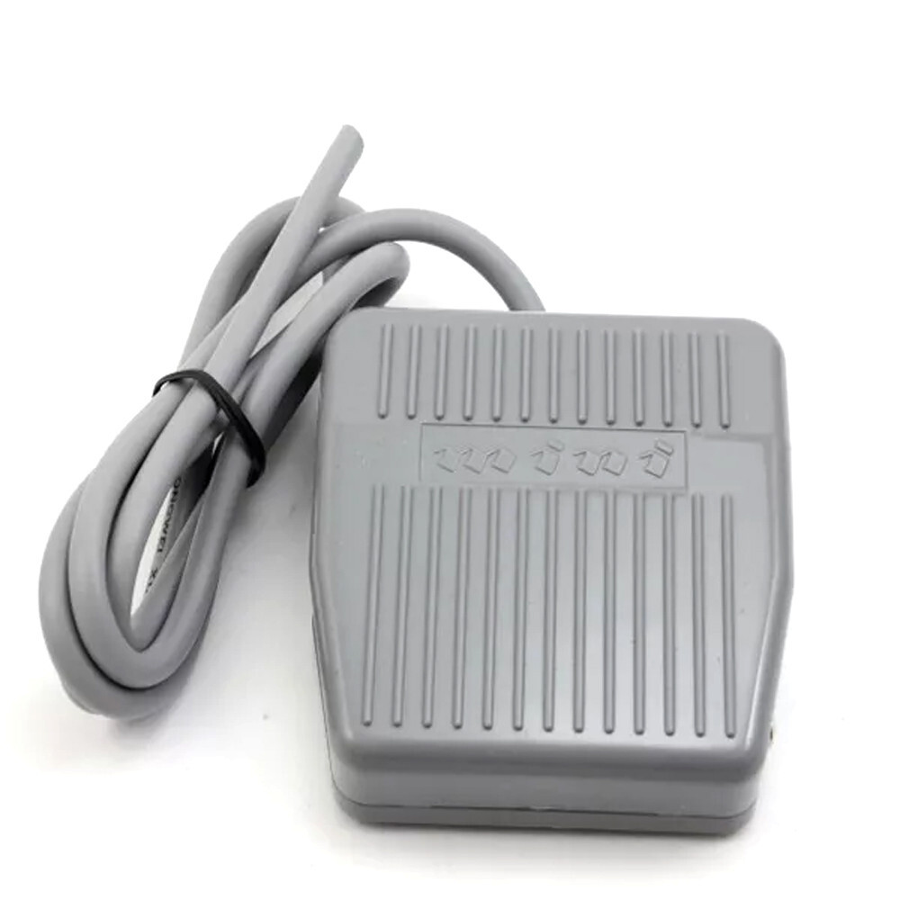 1m Cable Foot Switch Power Pedal Momentary SPDT NONC 10A 250V TFS-201 Self Reset