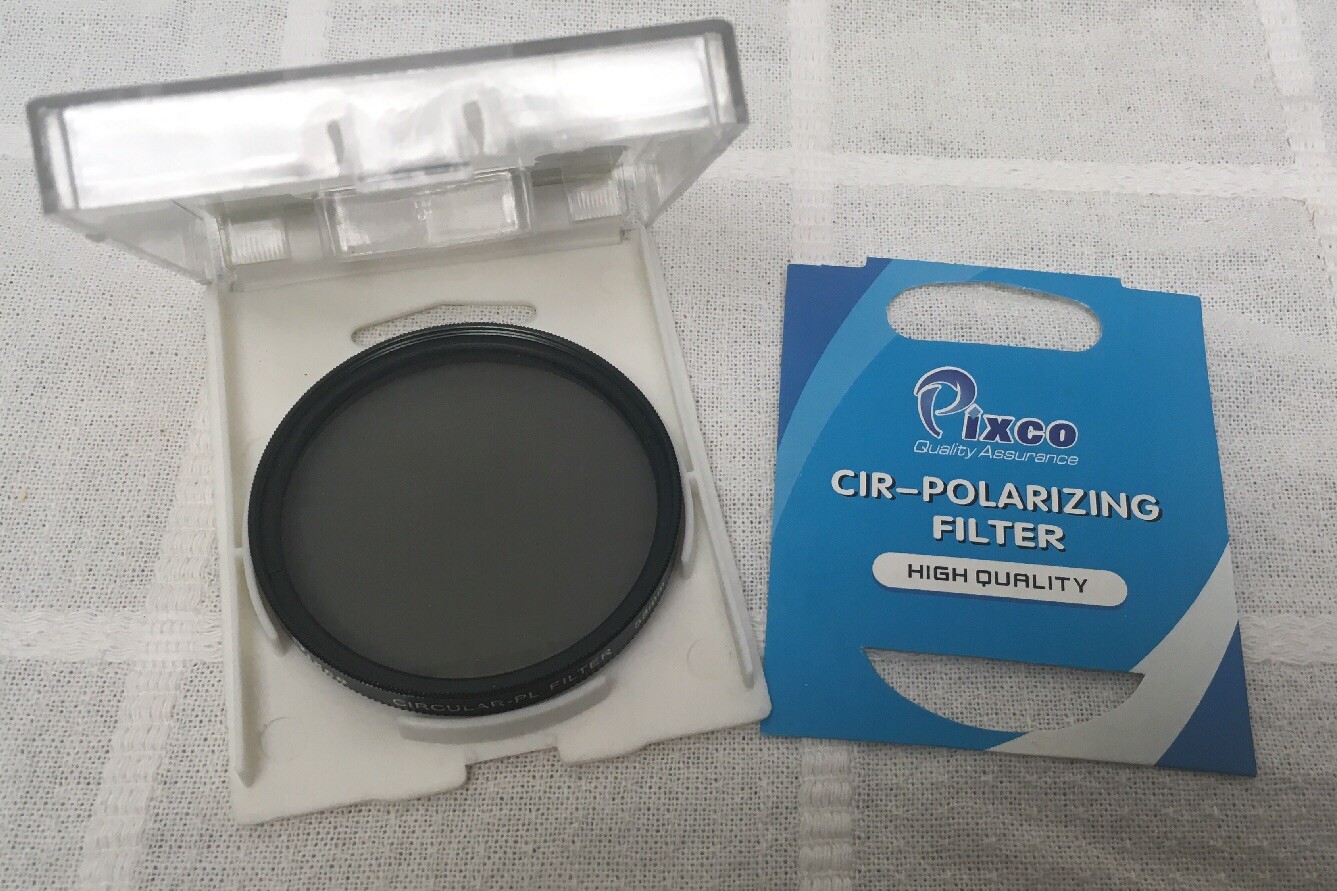 Pixco High Quality 58mm Circular Polarizing CPL Camera Lens Filter Screw-In