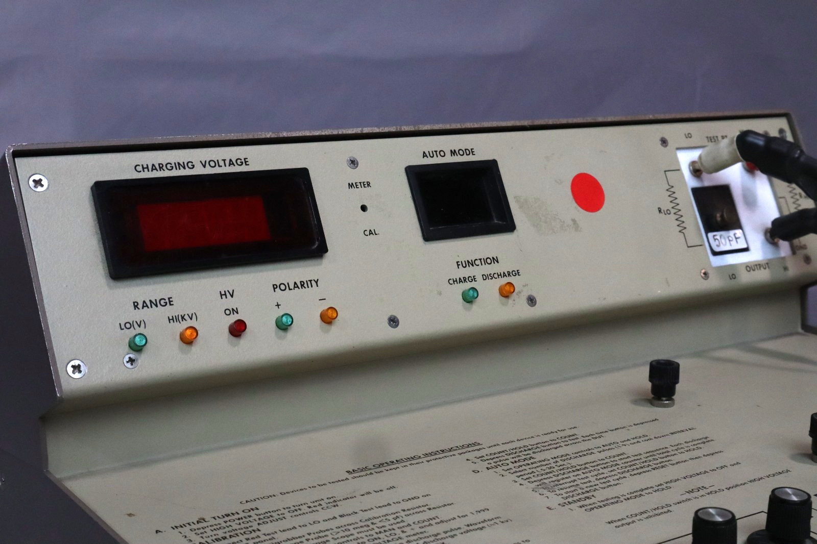 ETS EDS Simulator Model 910 | FOR PARTS ONLY