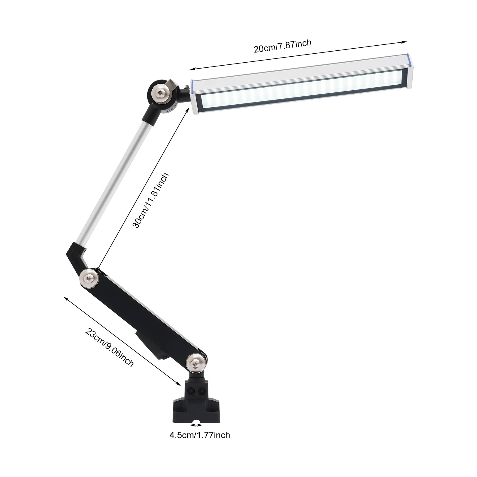 LED Machine Work Light,16W LED Rotatable Work Light for CNC Lathe Drill Table