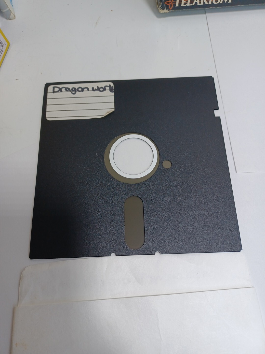 VTG 1984 DragonWorld C64 Commodore 64 Game Trillium WORKS