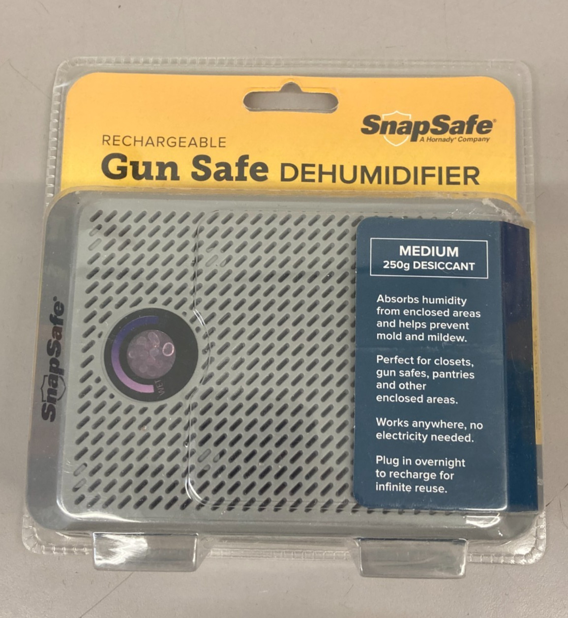 SnapSafe Rechargeable Gun Safe Dehumidifier - 110 Volt - Medium 75 New