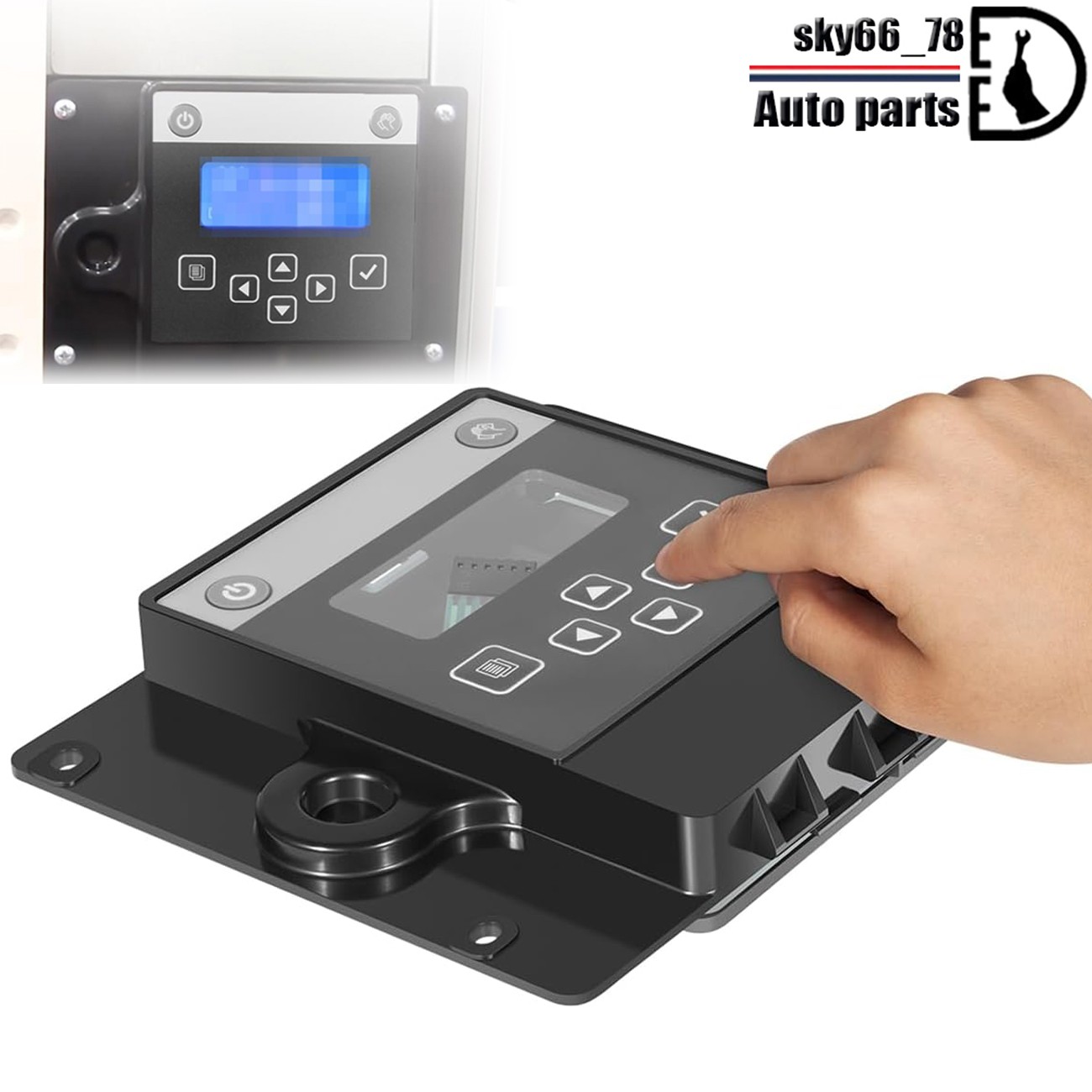 000007926 Touch Pad LCD Housing Assembly For Manitowoc Indigo Series Ice Machine