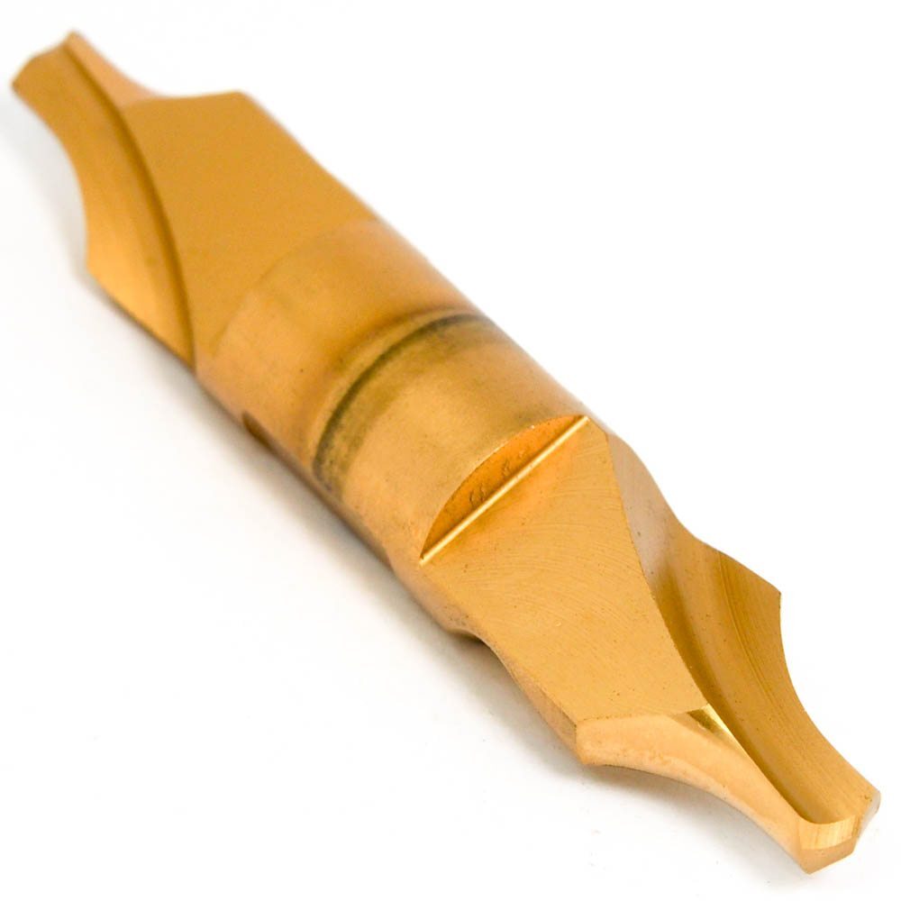 Double Combined Drill/Countersink #7 x 1/4" HSS TiN