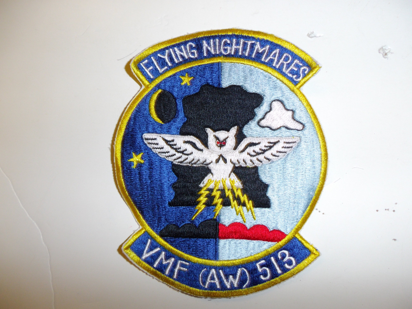 b1257 USMC Vietnam era Flying Nightmares VMF (AW) 513 All Weather R7D
