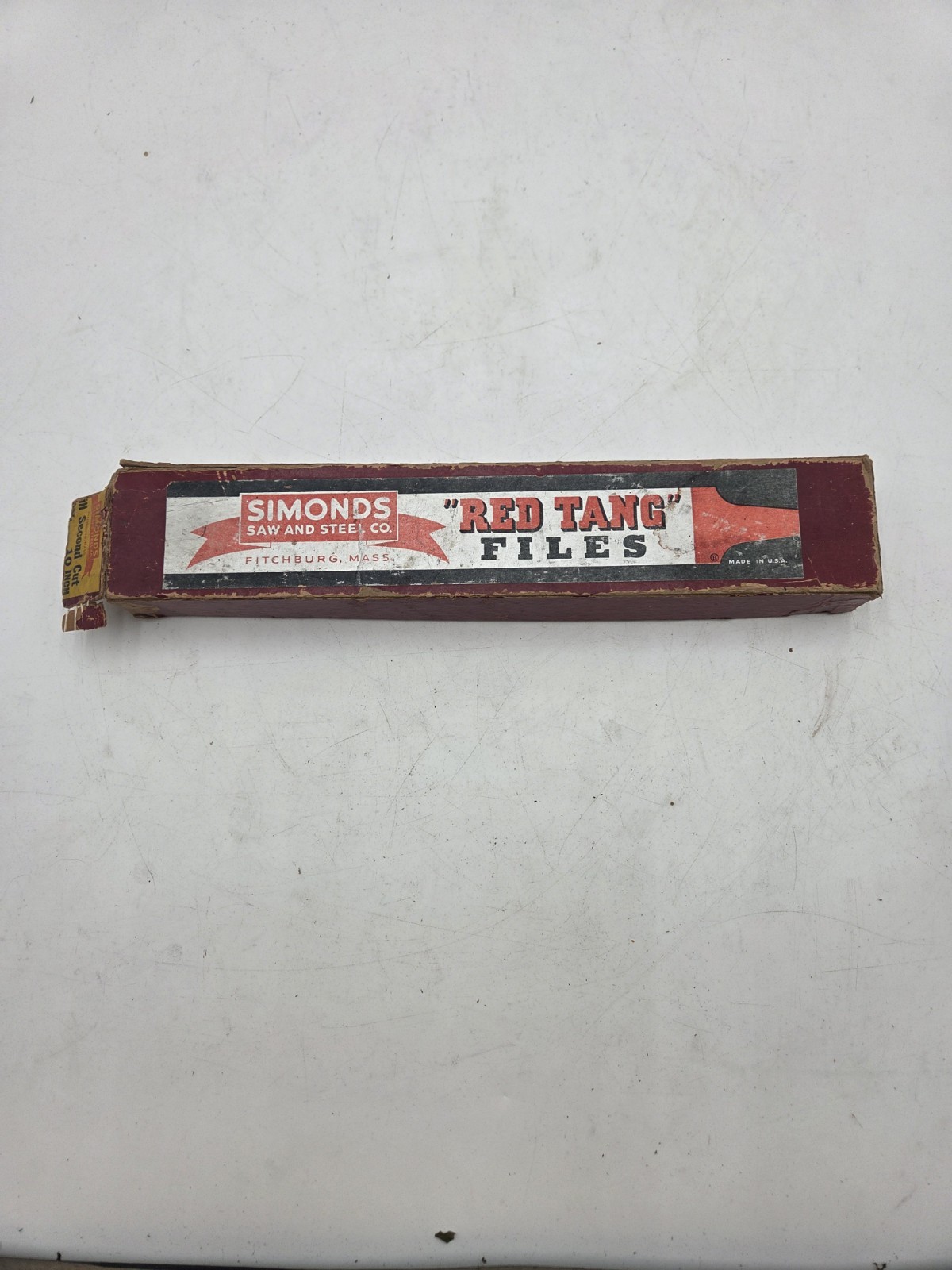 Lot Of 16 Detail Files In Red Tang File Box- Some Red Tang & Others- Used- GUC