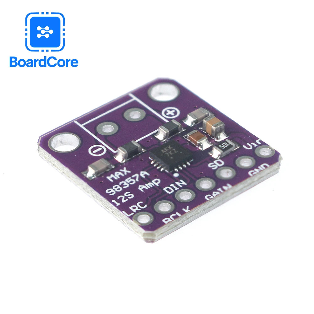 MAX98357A I2S 3W Class D Amplifier Breakout Interface I2S DAC Decoder Module