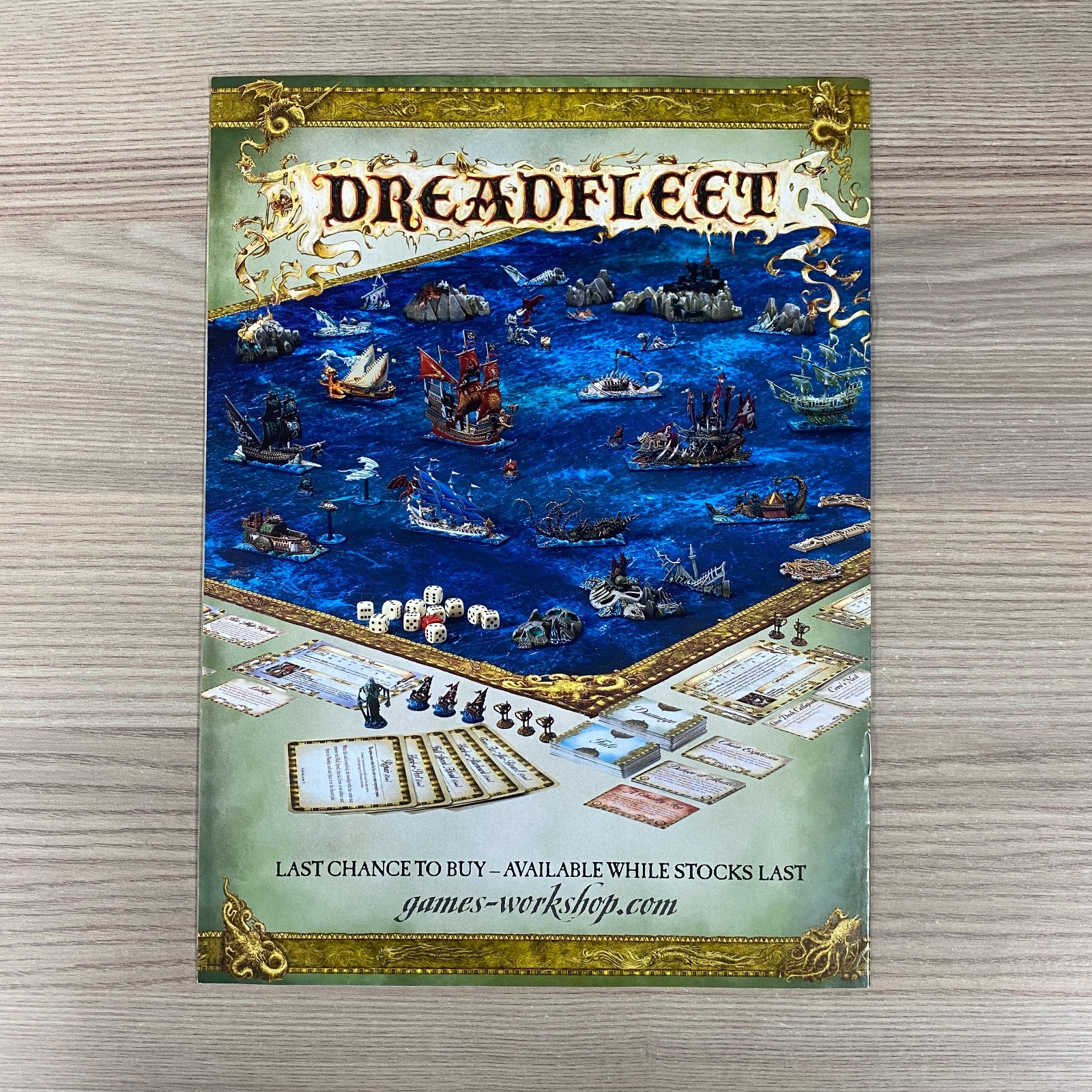 DREADFLEET INTO THE MAELSTROM GAMES WORKSHOP WARHAMMER SUPPLEMENT WHITE DWARF