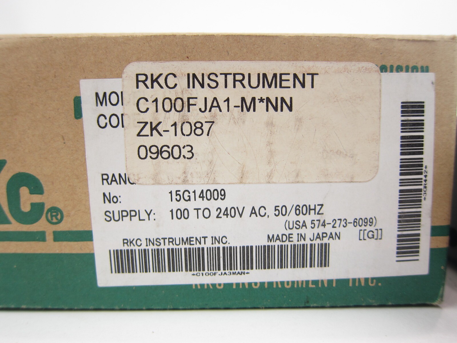 New RKC C100FJA1-M*NN Temperature Controller C100FJA1MNN