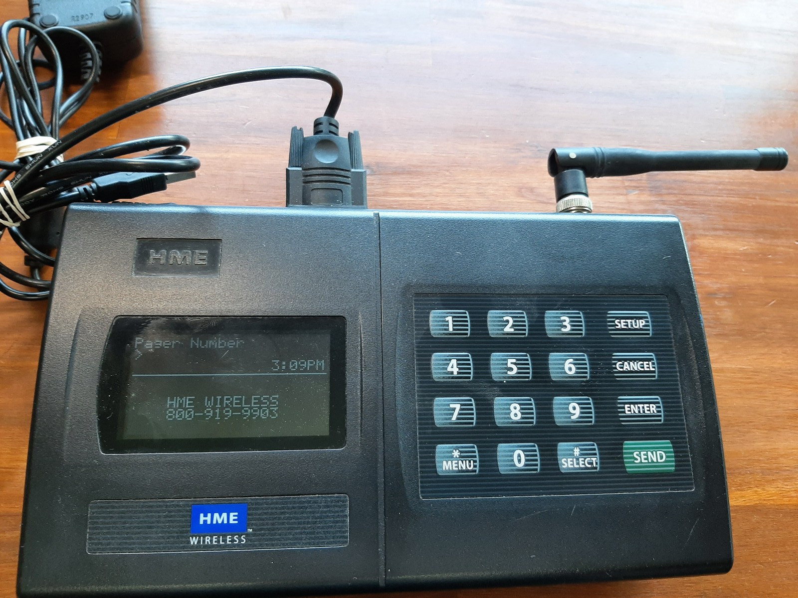 HME WIRELESS IStation Integration Station Paging Base. With power adapter