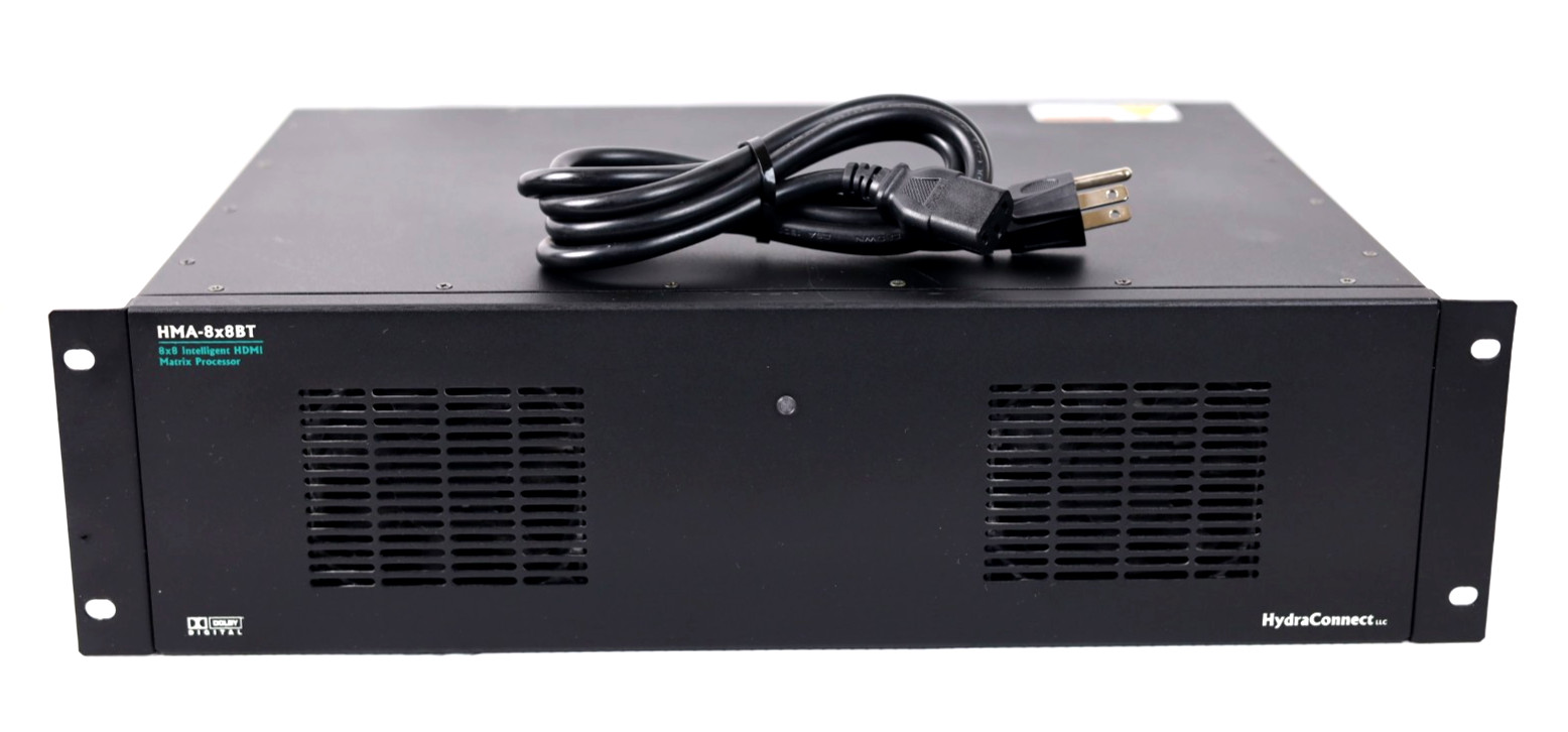 HydraConnect HMA-8x8BT HDMI Processor/ Matrix Switcher/ Switch w49