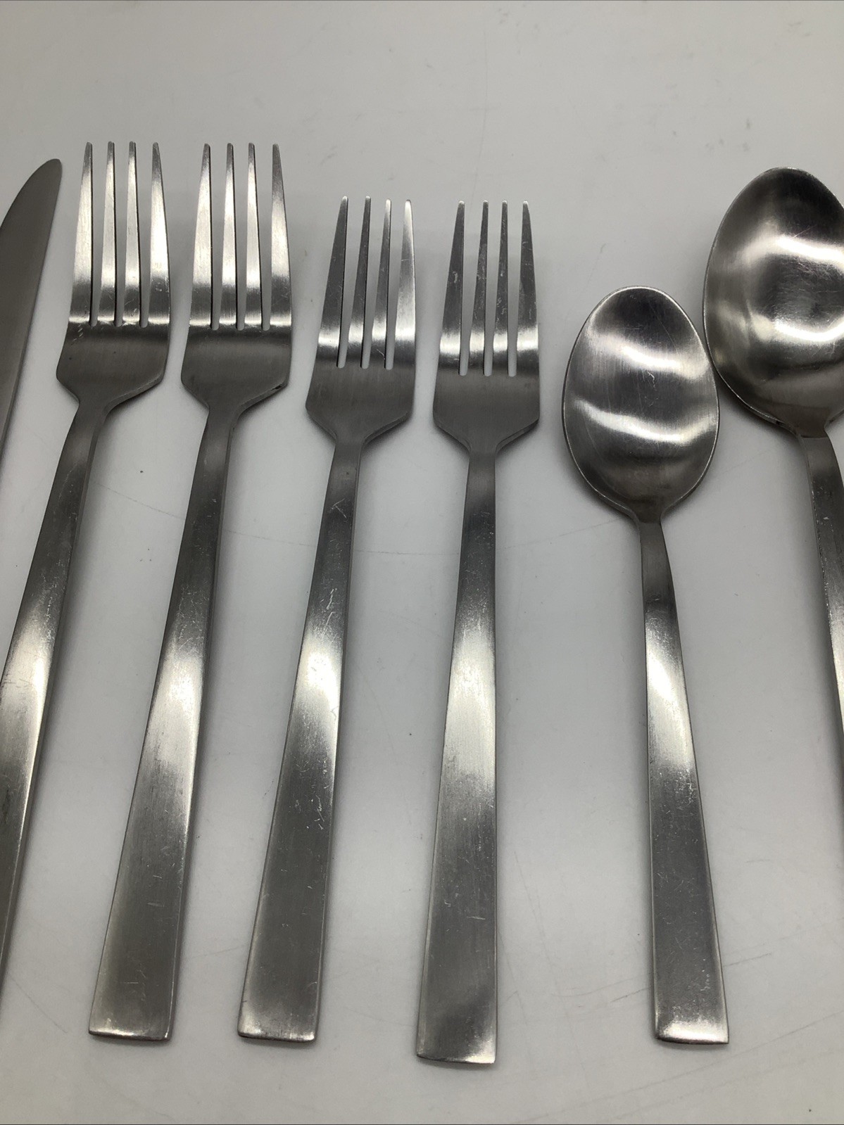 Berglander 9 Piece Stainless Steel Flatware Replacement Lot