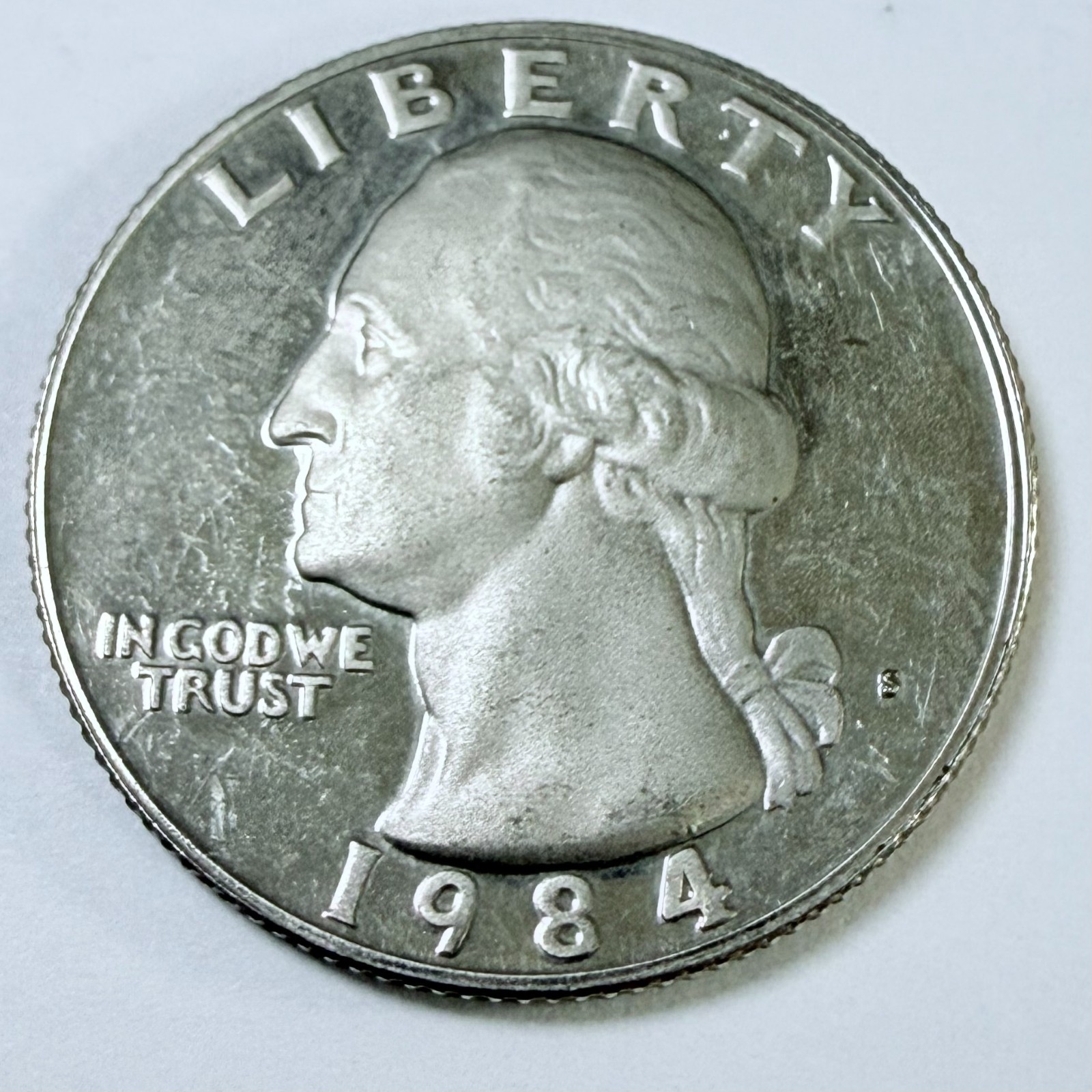 1984 S WASHINGTON *PROOF* QUARTER  **FREE SHIPPING** #6937