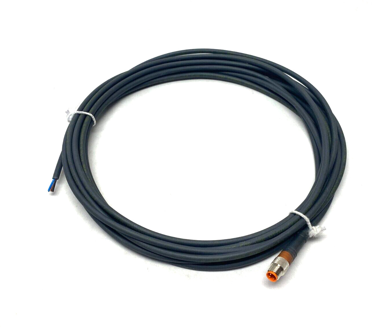 Lumberg Automation RSMV 3-224/5M Single Ended Cordset Male M8 3-Pin 5m