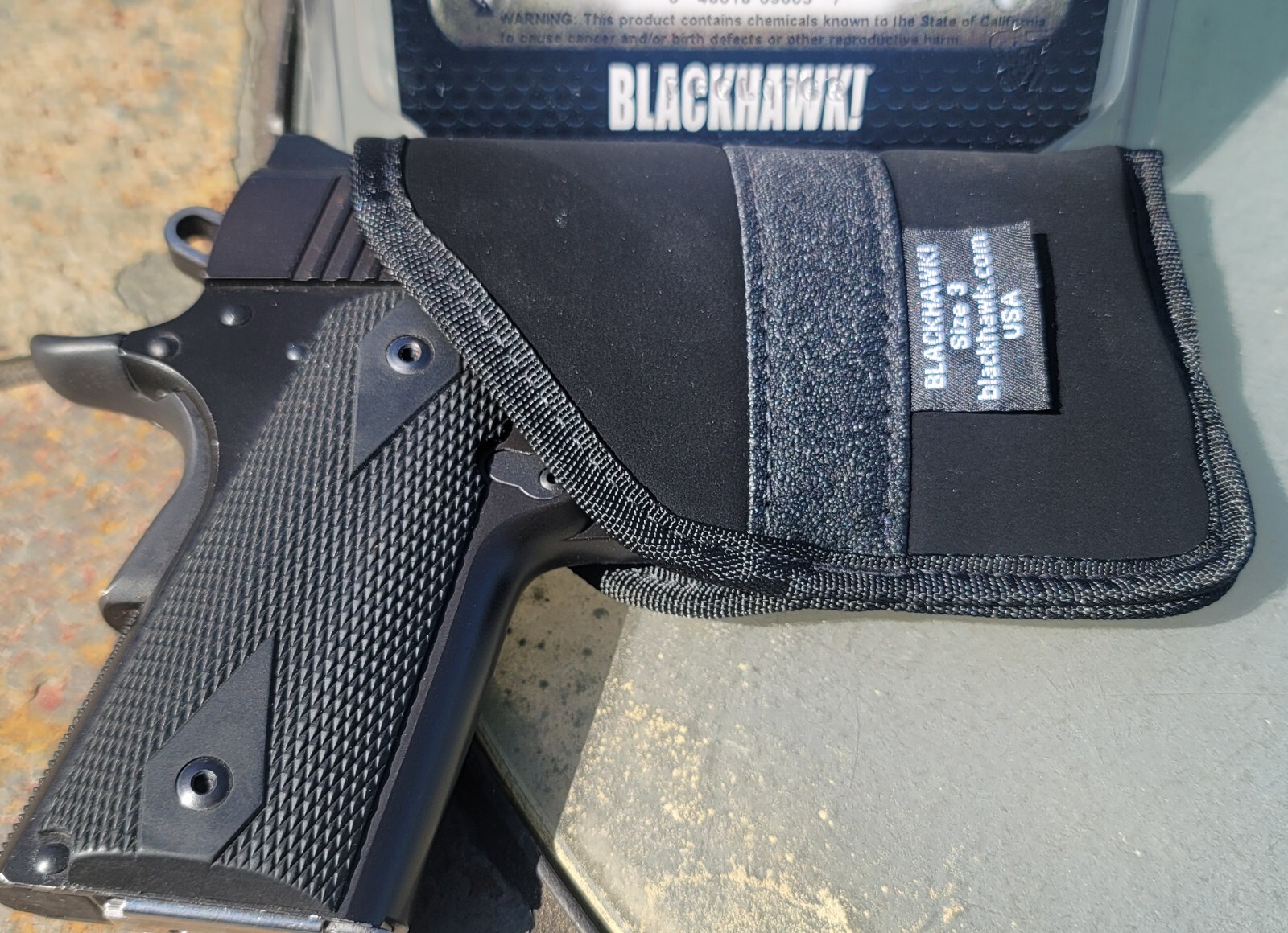 Blackhawk Nylon Holster Inside The Pocket Ambidextrous Multiple Sizes Sig Glock