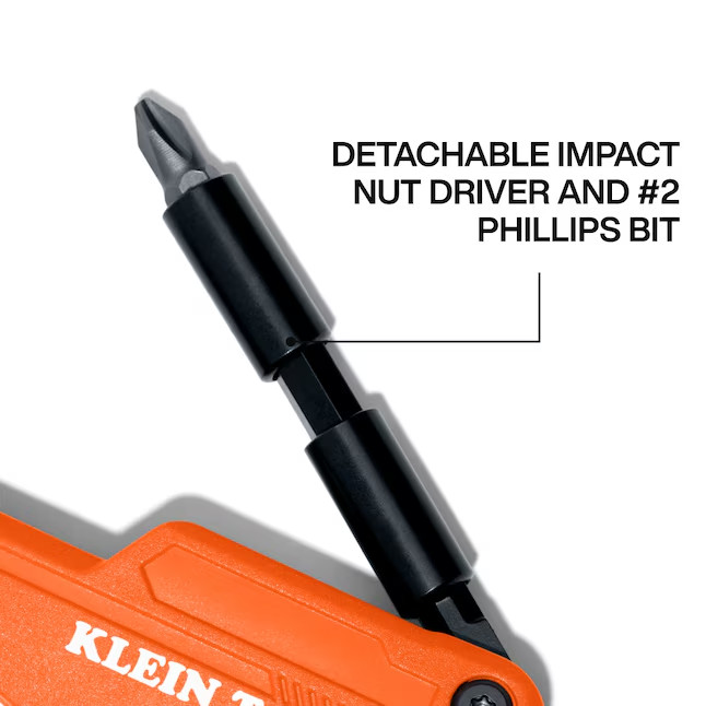 Klein Tools Folding Utility Knife with Driver Screwdriver Tool