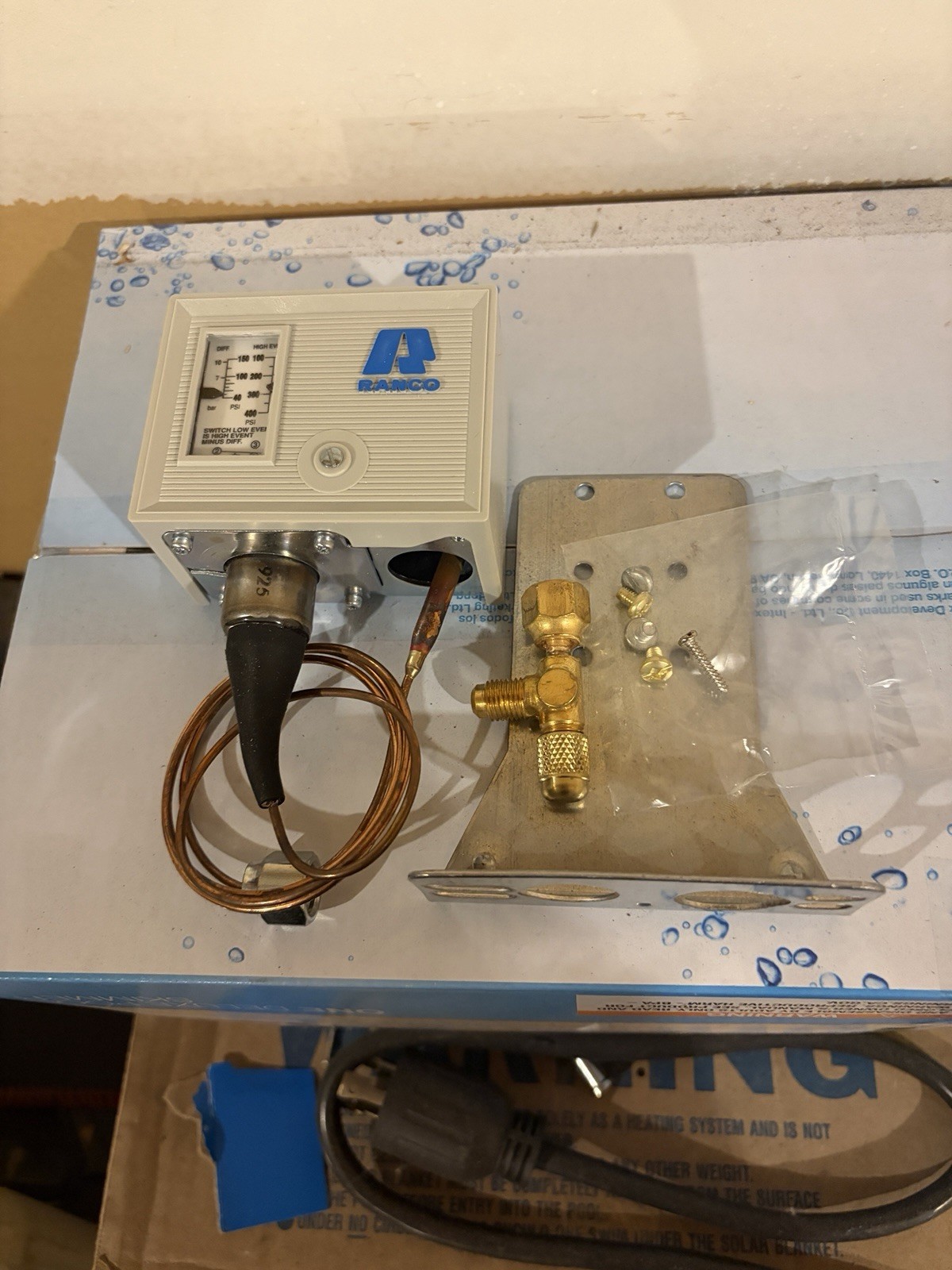 Robertshaw RANO10-2054 Refrigeration Pressure Controller