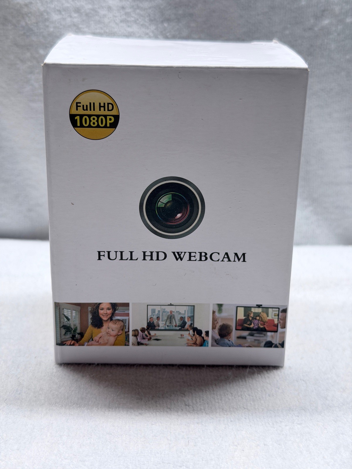 Webcam With Microphone Full HD USB Plug New In Box