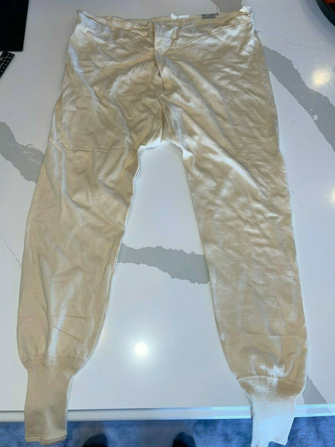1944 Nabholz Fabrication Suisse SWISS ARMY THERMAL LONG JOHN PANTS 36X27