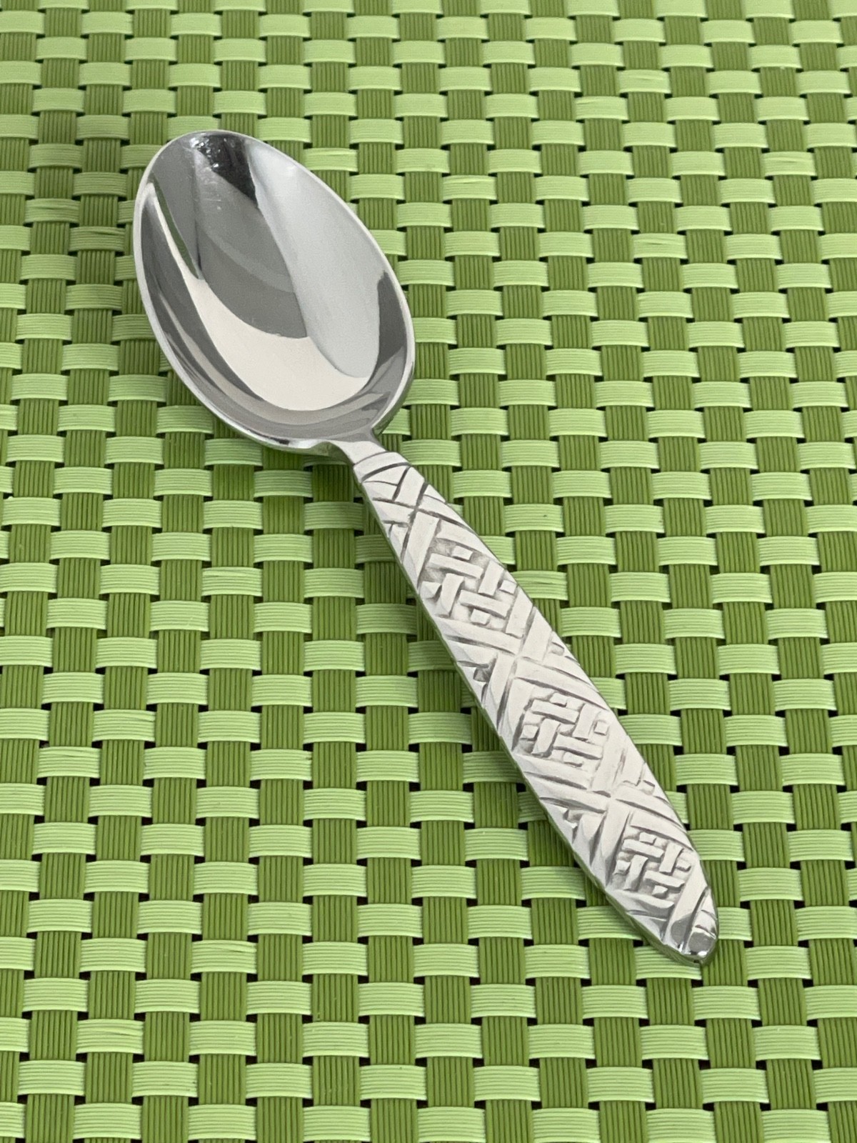 Reed & Barton ENGLISH BRAID Stainless Teaspoon Glossy Flatware - 6 1/2"