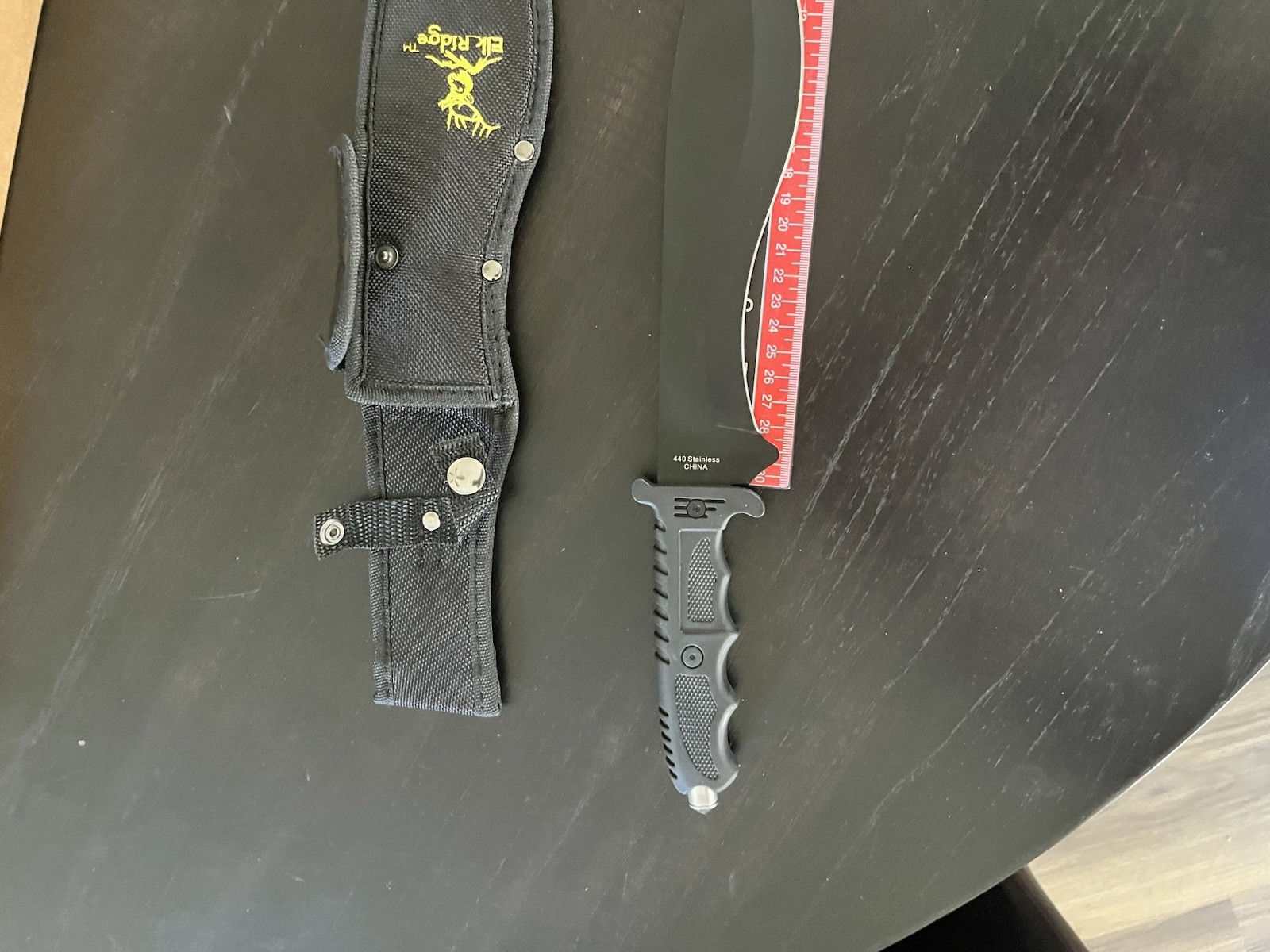 Elk Ridge fixed blade knife 15" with 9 3/4" blade