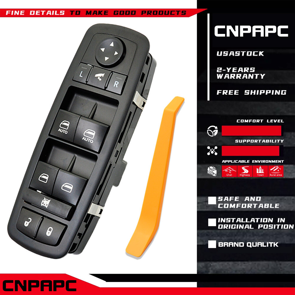 For 2014-2015 Ram 1500 2500 Front Driver Window Switch OE# 68212784AB 68212784AA