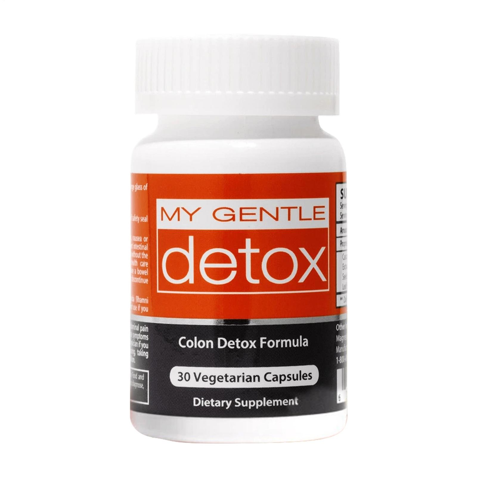 Herbal Nitro My Gentle Detox - Advanced Colon Cleanse Detox for Women & Men