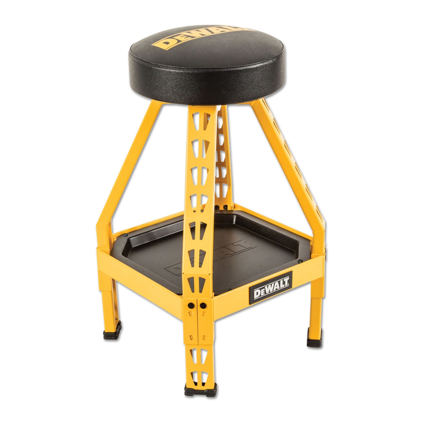 DEWALT Work Bench Height Shop Stool Yellow DXSTFH030KD