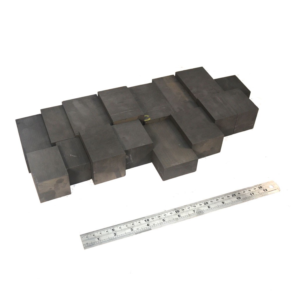 (Lot of 16) Poco Varying Sized Pieces 12.34lb Semiconductor Grade Graphite Blank