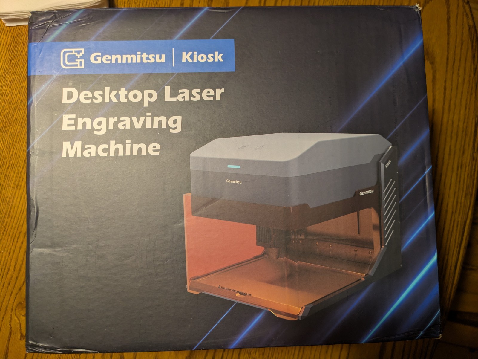 Kiosk 5W Laser Engraver, Light Weight & Portable Laser Engraver Machine-NIB!