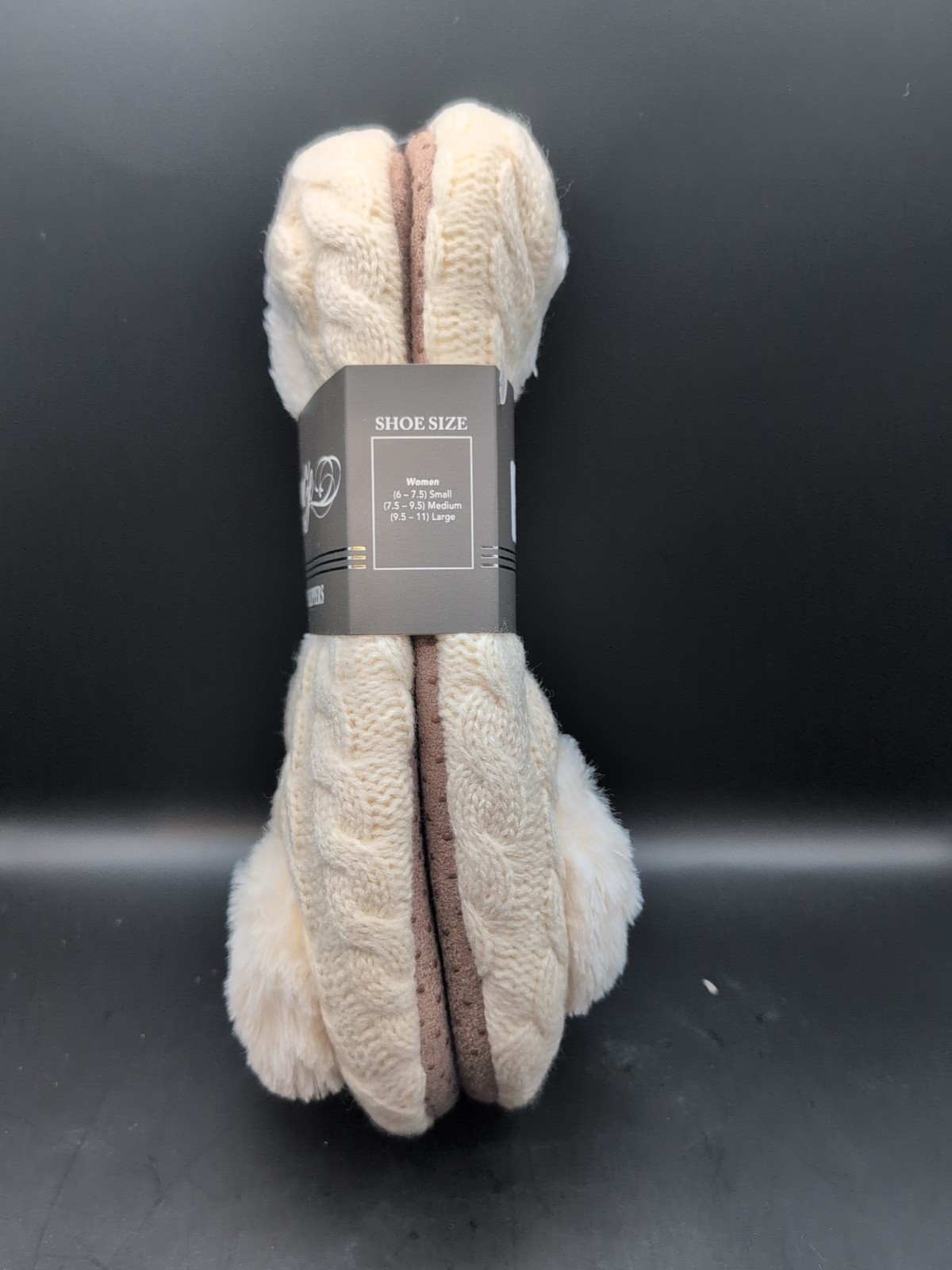 Elanze Designs Cozy Slippers Size 9.5 - 11 Women's Large
