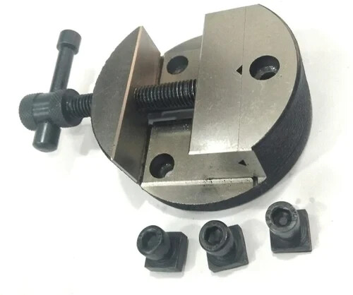 Round Vice 3" 80MM With T-Nut For Rotary Table 3" & 4"
